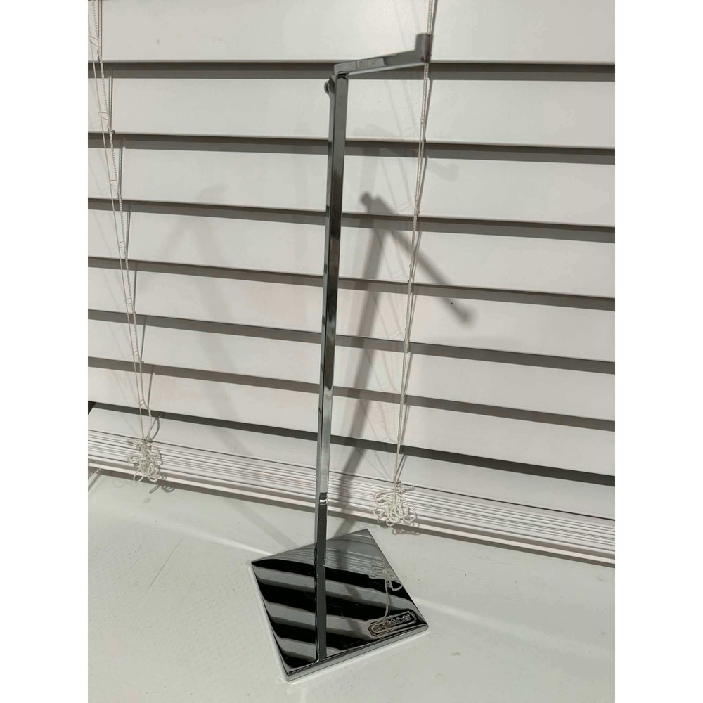 Coach Chrome Metal Handbag Display Stand‎ Purse Holder Pedestal
